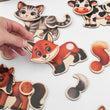 BusyKids Lernpuzzle aus Holz mit Tieren – 30 Teile