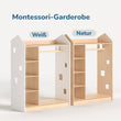 Offener Kinderkleiderschrank in Form eines Hauses BusyKids