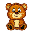 BusyKids Puzzle Bär