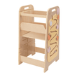 Multifunktionaler wachsender Lernturm 5-in-1 - Play XL -  Mintgrün/Gelb