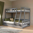 BusyKids Etagenbett FOXY mit Leiter vorne 90 x 200 / 120 x 200 cm