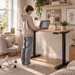 Elektrisch höhenverstellbarer Schreibtisch FLEXI 118/138 cm