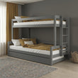 BusyKids Etagenbett LUMI-ONE mit seitlicher Leiter 90 x 200 / 120 x 200 cm