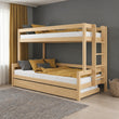 BusyKids Etagenbett LUMI-ONE mit seitlicher Leiter 90 x 200 / 120 x 200 cm