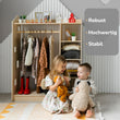 Offener Kinderkleiderschrank in Form eines Hauses BusyKids