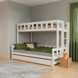 BusyKids Etagenbett FOXY-ONE mit seitlicher Leiter 90 x 200 / 120 x 200 cm