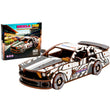 BusyKids Holz-3D-Bausatz Polizei-Muscle-Car