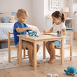 BusyKids – Birkenset aus Tisch und Stühlen