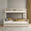 BusyKids Etagenbett LUMI-ONE mit seitlicher Leiter 90 x 200 / 120 x 200 cm
