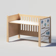 Mitwachsendes Transformator-Kinderbett LILU