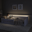 Montessori-Bodenbett ERYK 160 × 80 cm mit Rausfallschutz – Weiß
