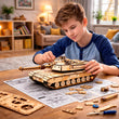 BusyKids Holz-3D-Bausatz Abrams