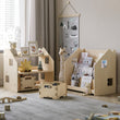 Bücherregal & Spielzeugregal Set BusyKids - Limitierte Auflage