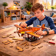 BusyKids Holz-3D-Bausatz Bf 109