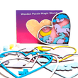 BusyKids Holzpuzzle Zauberwelt