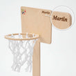 BusyKids Kinder-Basketballkorb aus Holz zum Aufstellen