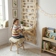 Komplettset BusyKids Climbway TRIO MAX 6-in-1: Sprossenwand, Schreibtisch und Zubehör