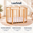 BusyKids MIRACLE 5-in-1 mitwachsendes Babybett mit Matratze