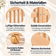BusyKids MIRACLE 2-in-1 Beistellbett mit Matratze