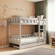 BusyKids Etagenbett TOTO-TWIN mit Leiter – für zwei Kinder 200 × 90 cm