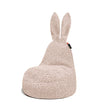 Kinder-Sitzsack Mommy Rabbit – weicher und flauschiger FLUFFY-Stoff