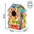 BusyBoard sensorisches Spielhaus – JUNGLE