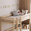 BusyKids Etagenbett TORI-MAX mit Leiter 90 ×2 00 cm