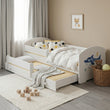Kinderbett LUK-MAX mit Zusatzbett 145 x 80 cm und Matratze