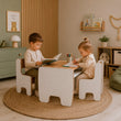 Kindermöbel-Set TIMI: Tisch mit zwei/einem Stuhl
