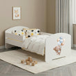 Kinderbett LUK II mit Schutzgitter - 140 x 70/160 x 80 cm