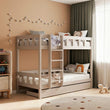 BusyKids Etagenbett TOTO-TWIN mit Leiter – für zwei Kinder 200 × 90 cm