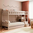 BusyKids Etagenbett TOTO-TWIN MAX mit Leiter und Stauraum 200 x 90 cm