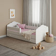 Kinderbett FALA-ONE mit Schutzbarriere und Aufbewahrungsschublade