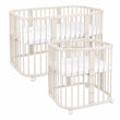 BusyKids MIRACLE 7-in-1 mitwachsendes Babybett mit Matratze