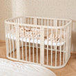 BusyKids MIRACLE 7-in-1 mitwachsendes Babybett mit Matratze