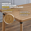 BusyKids Rechteckiger Tisch aus massiver Eiche
