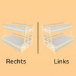 BusyKids Etagenbett LUMI-ONE mit seitlicher Leiter 90 x 200 / 120 x 200 cm