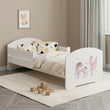 Kinderbett LUK II mit Schutzgitter - 140 x 70/160 x 80 cm