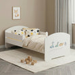 Kinderbett LUK II mit Schutzgitter - 140 x 70/160 x 80 cm