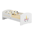 Kinderbett LUK II mit Schutzgitter - 140 x 70/160 x 80 cm