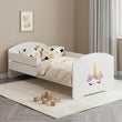 Kinderbett LUK II mit Schutzgitter - 140 x 70/160 x 80 cm
