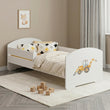 Kinderbett LUK II mit Schutzgitter - 140 x 70/160 x 80 cm
