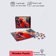 BusyKids Holzpuzzle Papagei