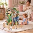 BusyBoard sensorisches Spielhaus – ZOO WORLD