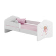 Kinderbett FALA II mit Schutzgitter - 140 x 70/160 x 80 cm