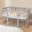 BusyKids MIRACLE 7-in-1 mitwachsendes Babybett mit Matratze