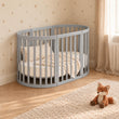 BusyKids MIRACLE 7-in-1 mitwachsendes Babybett mit Matratze