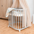 BusyKids MIRACLE 7-in-1 mitwachsendes Babybett mit Matratze