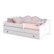 Kinderbett EMMA mit Schutzgitter und Aufbewahrungsschublade