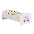 Kinderbett LUK II mit Schutzgitter - 140 x 70/160 x 80 cm